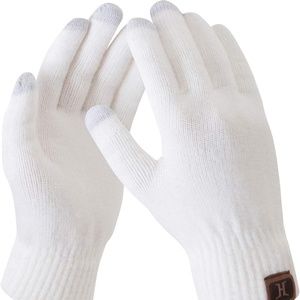 Women's Winter Touchscreen Wool Magic Gloves Warm Knit Fleece Lined for Women